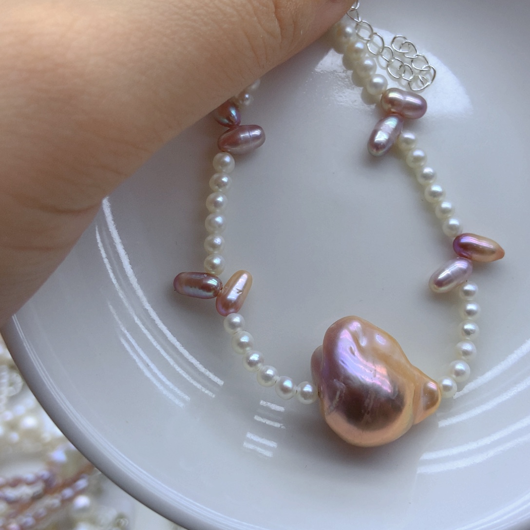 耳饰未镶嵌淡水珍珠