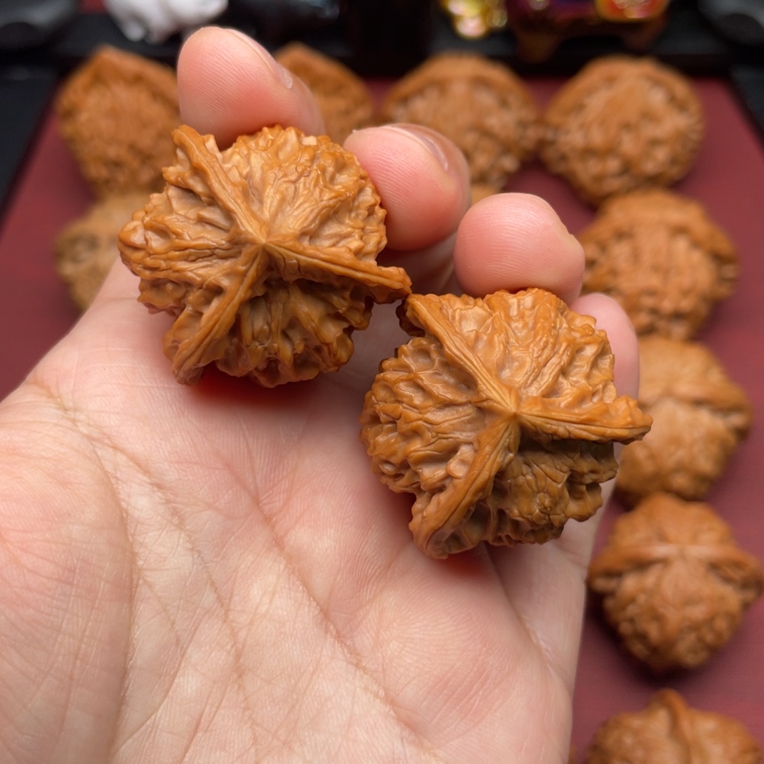 把件文玩核桃全品无修34盘山人字奔