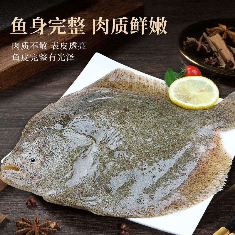 明图【4斤4~8条】新鲜速冻多宝鱼顺丰包邮