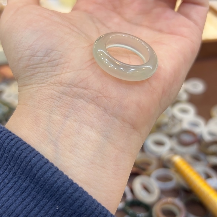 玛瑙/玉髓合金戒指220港17