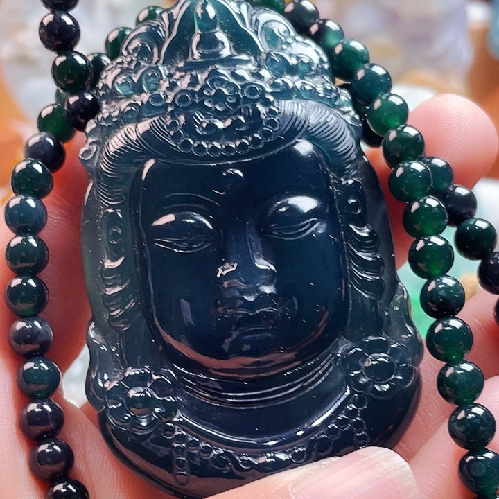 翡翠未镶嵌颈饰1111111111