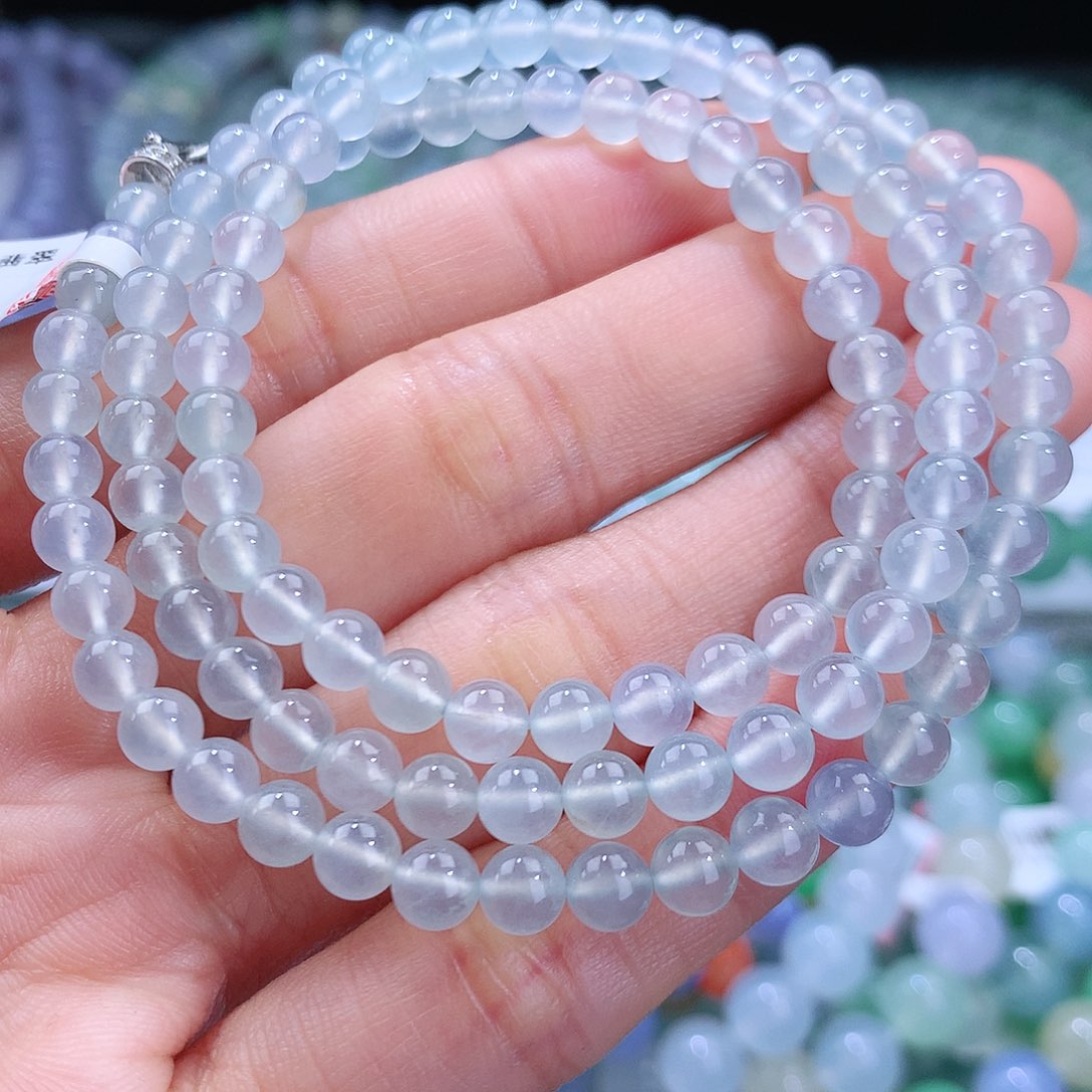 翡翠手链未镶嵌卡5