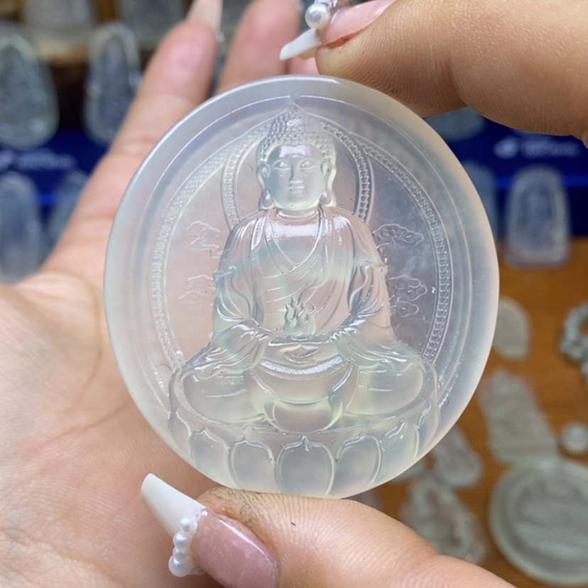 【闪购商品】蛇纹石玉颈饰未镶嵌