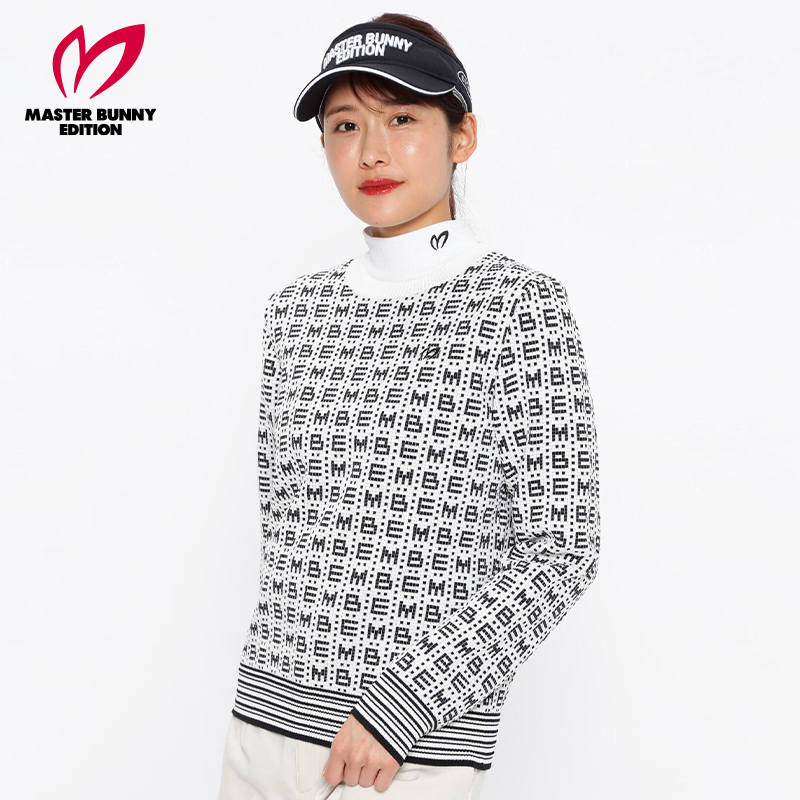 master bunny edition高尔夫服装女士毛衣MBE保暖运动golf女款