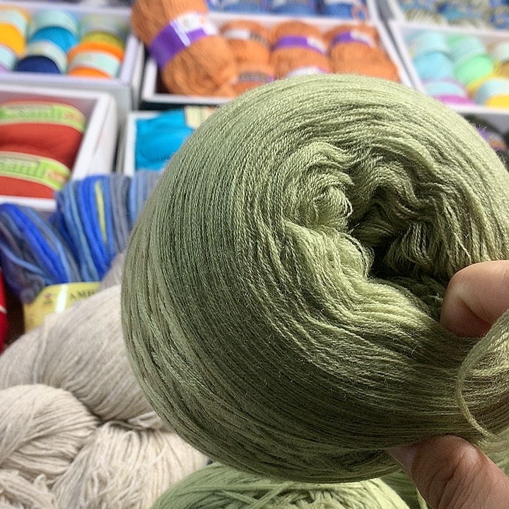 羊毛凤**方开司米1.6斤多股