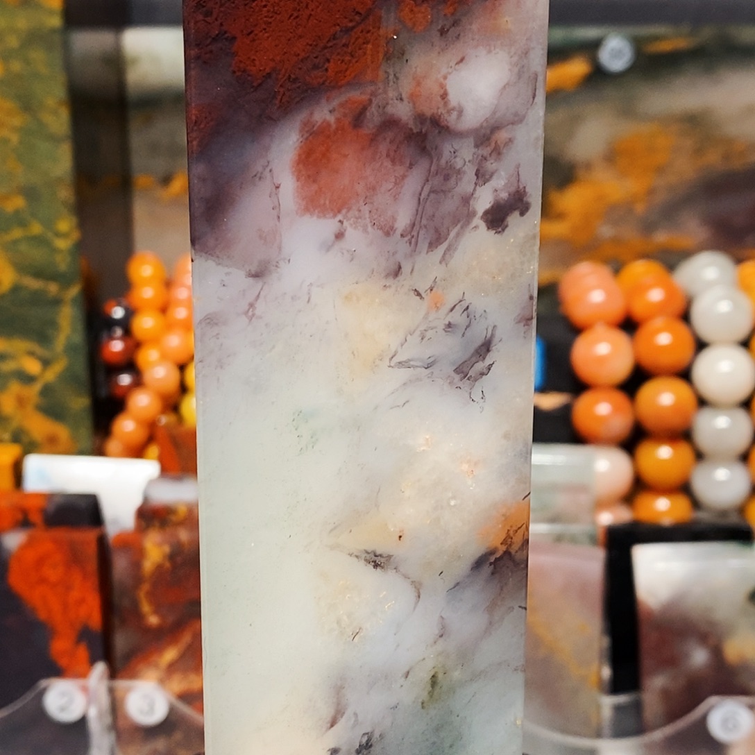 用***1石材福瑞石缘桂林鸡血玉