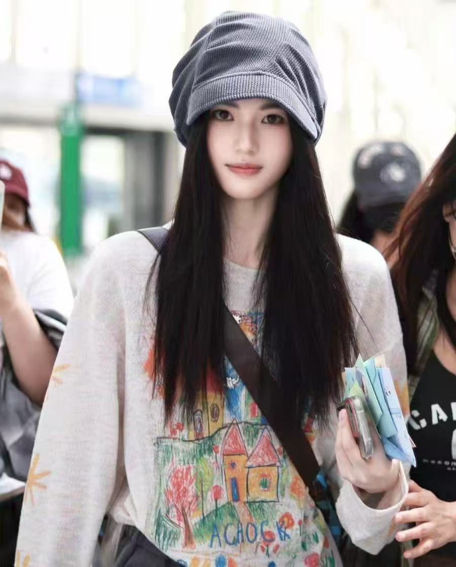 扣号链接时尚印花T