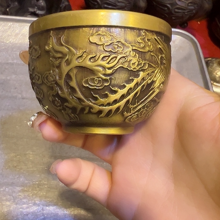 黄铜摆件，文房工艺品摆件