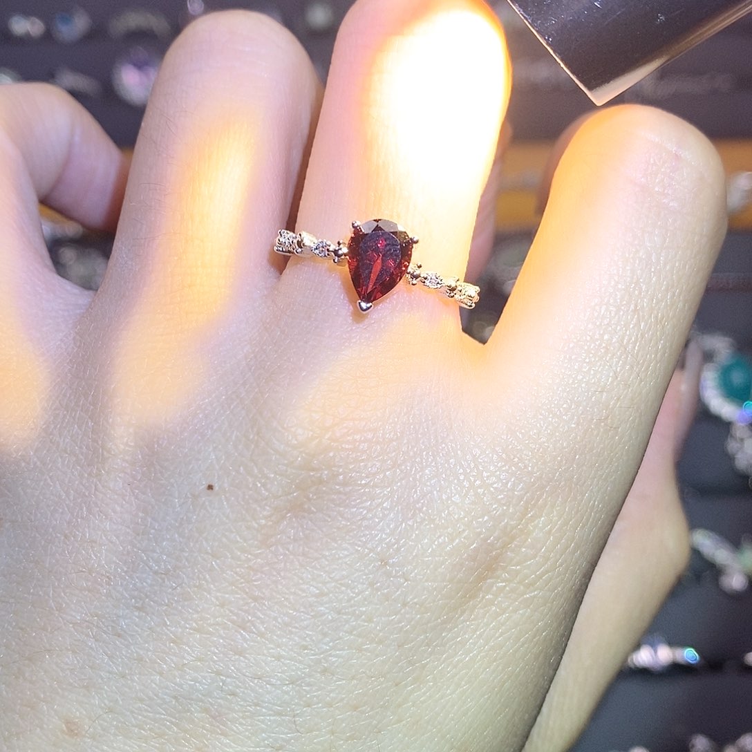 水晶手链银S925镶嵌      