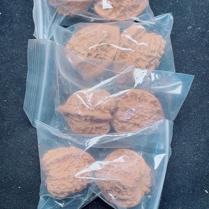 文玩核桃把件随机4对官帽