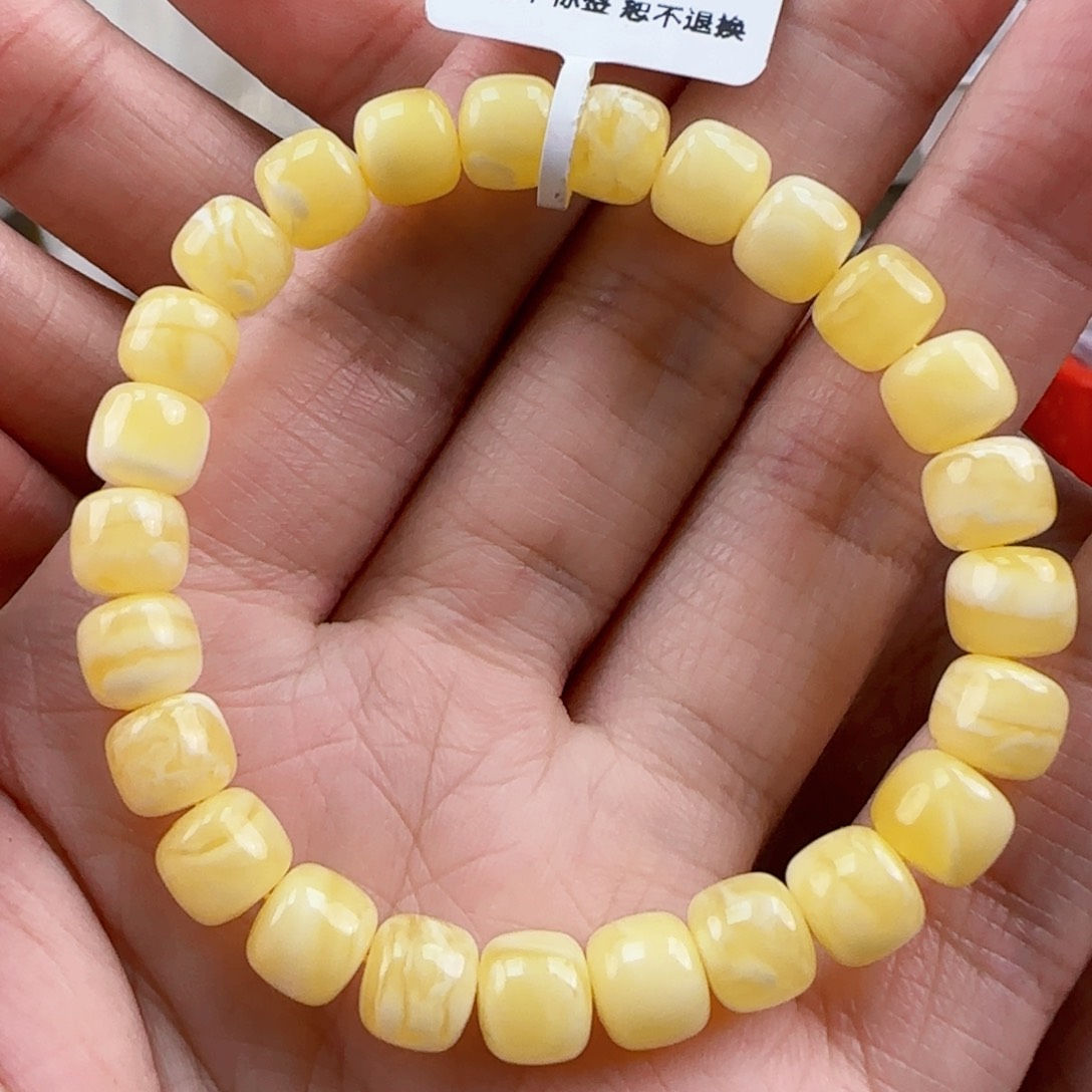 琥珀裸石未镶嵌蜜蜡