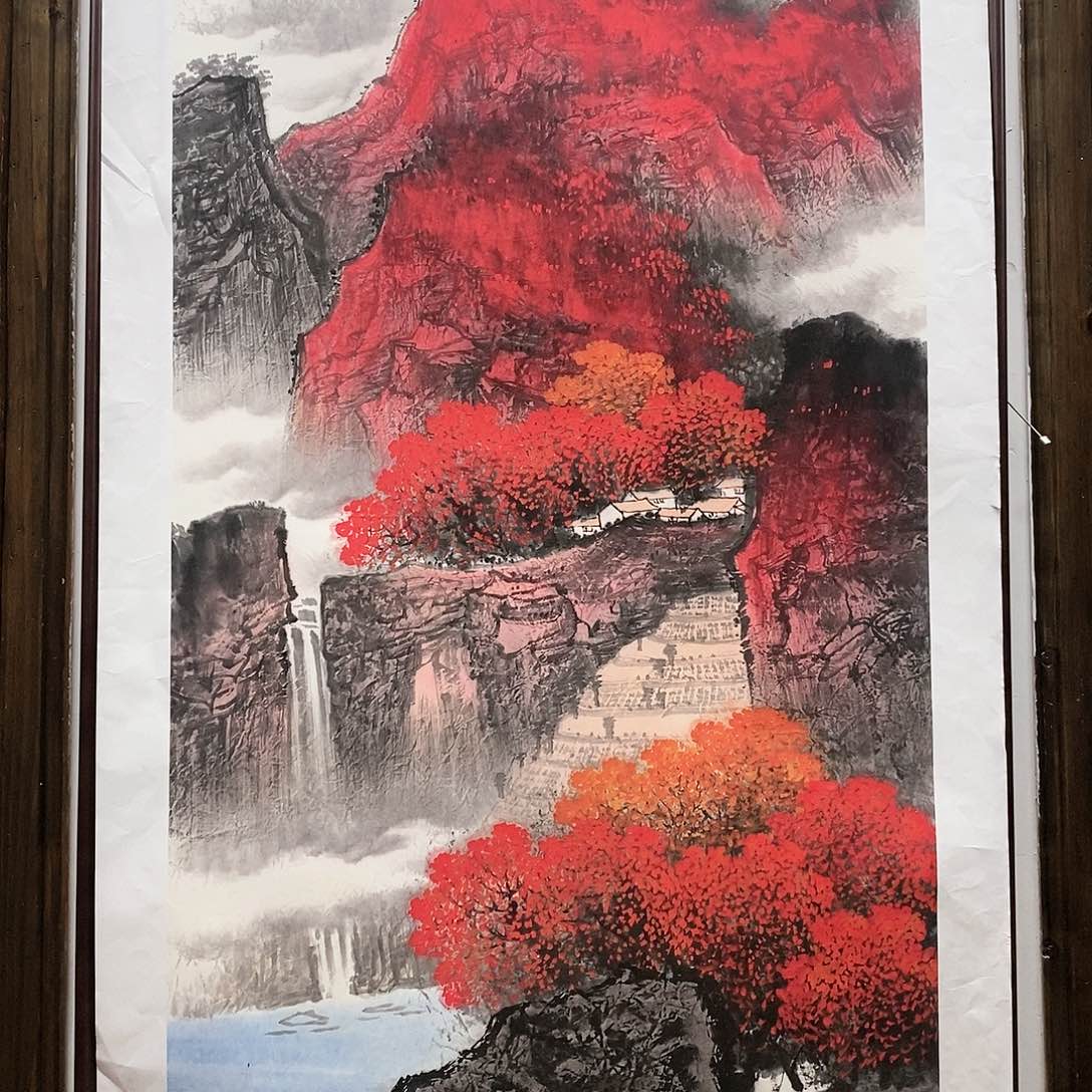 国画国画作品手绘精品