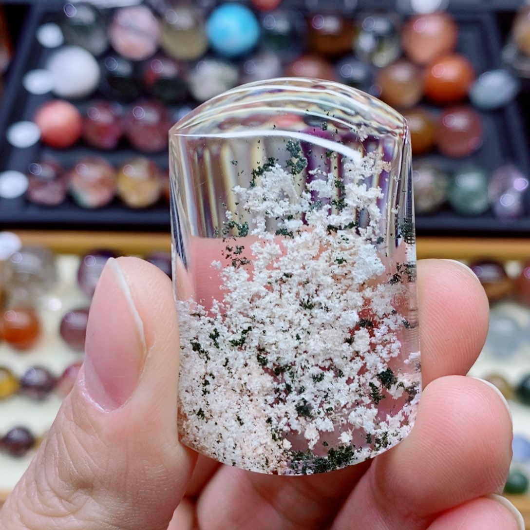 水晶珠宝半成品未镶嵌