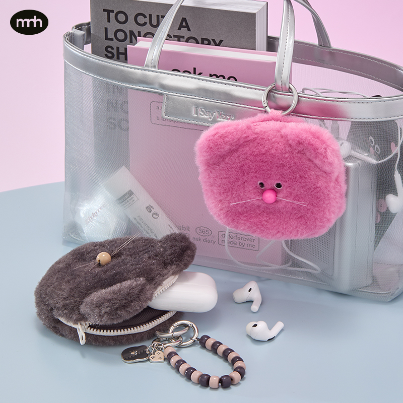 【新品】MNH 脸型收纳包钥匙扣 LINE FRIENDS 连我朋友