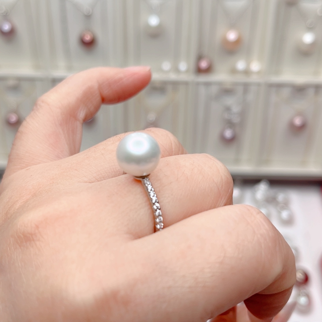 淡水珍珠吊坠(赠链)合金