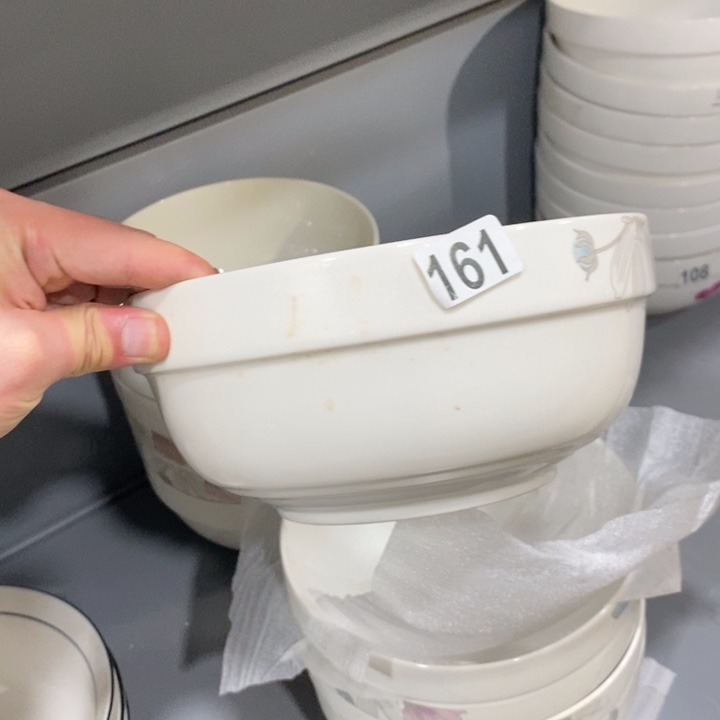 碗161号2个装8英寸满堂香大品牌荷花汤碗
