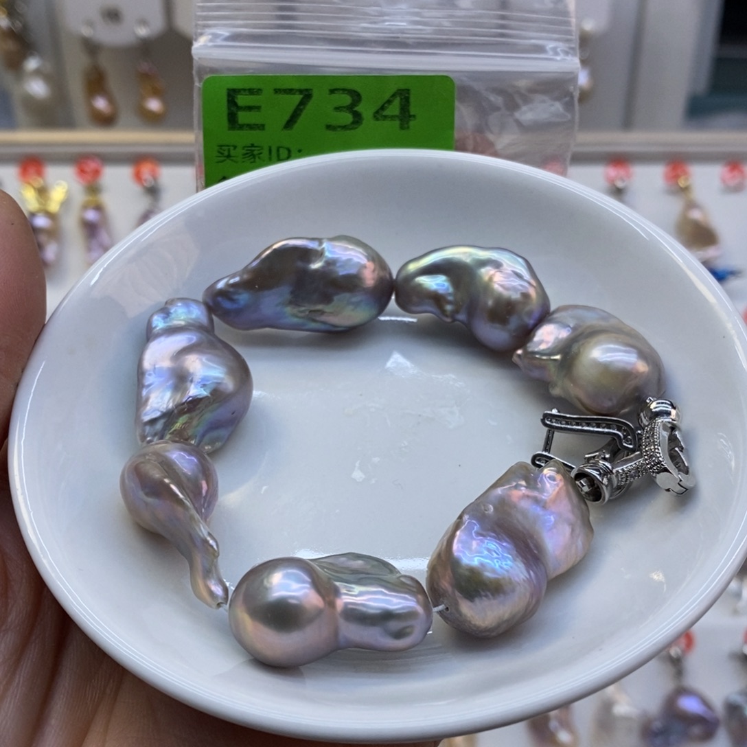 未镶嵌淡水珍珠美丽哦哦哦