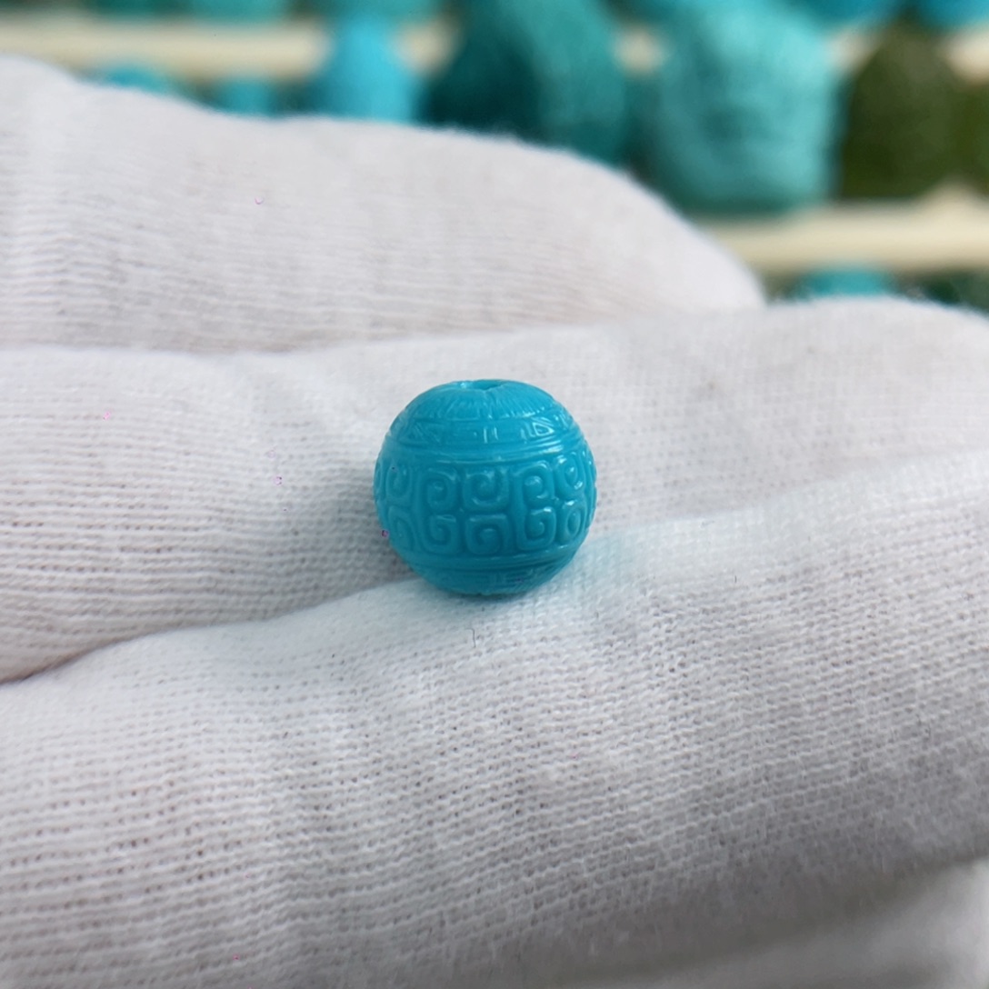 绿松石颈饰未镶嵌卡10.3-9.7