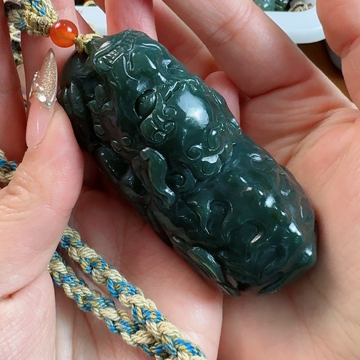 和田玉把件未镶嵌