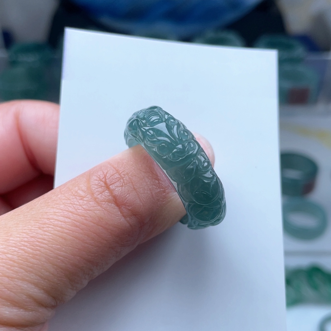 【闪购商品】翡翠戒指未镶嵌忽**间翡翠
