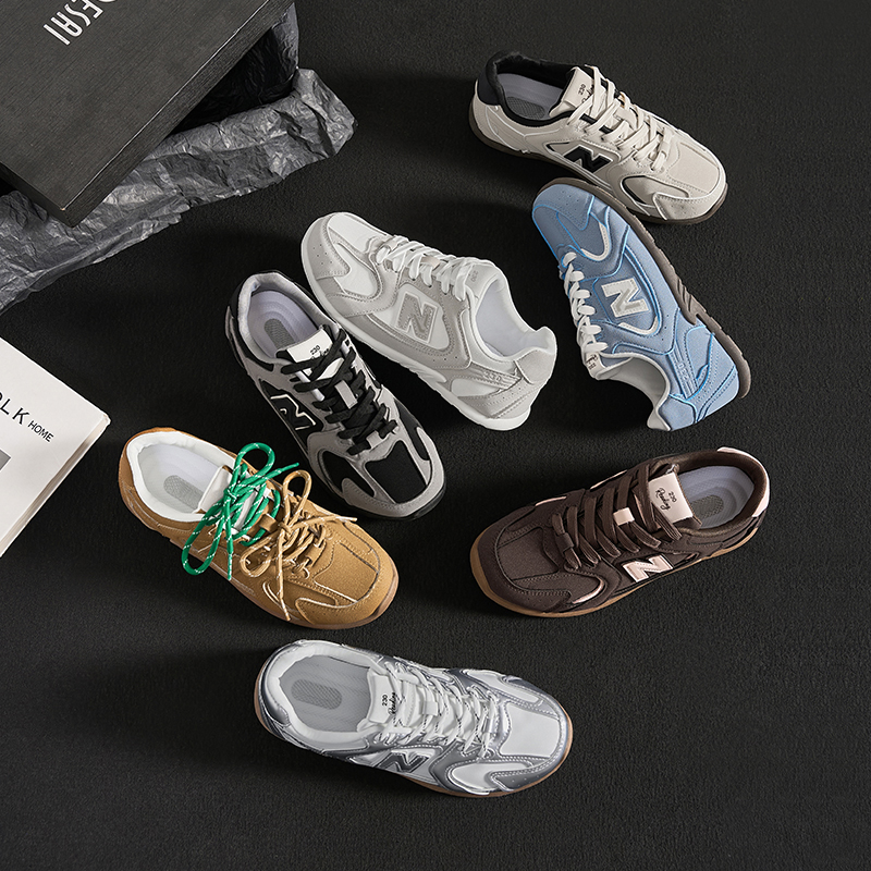 NEW BOLUNE/新百伦230秋款时尚保暖低帮百搭防滑增高运动休闲鞋