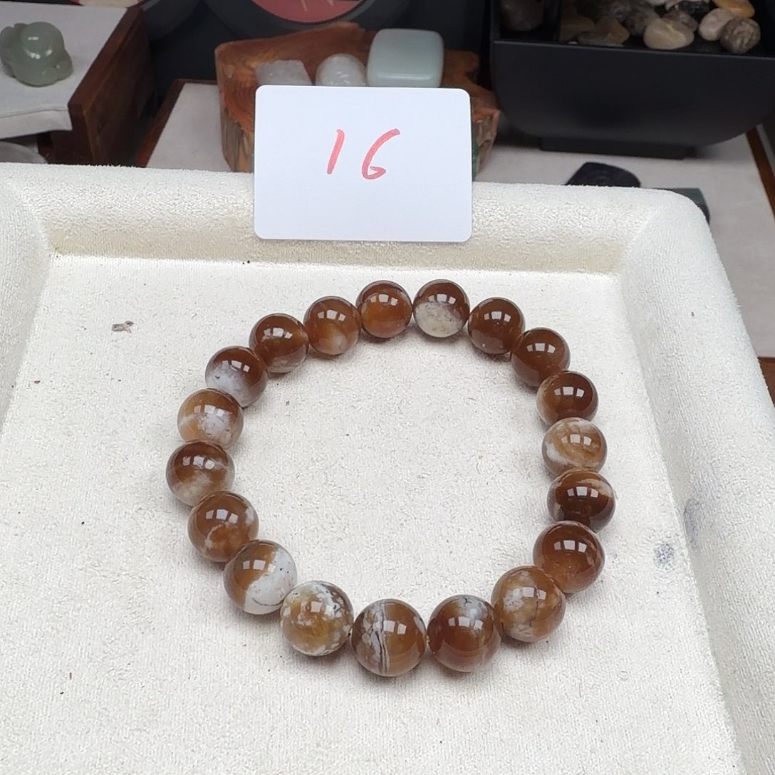 ****1和田玉（糖玉）未镶嵌手链