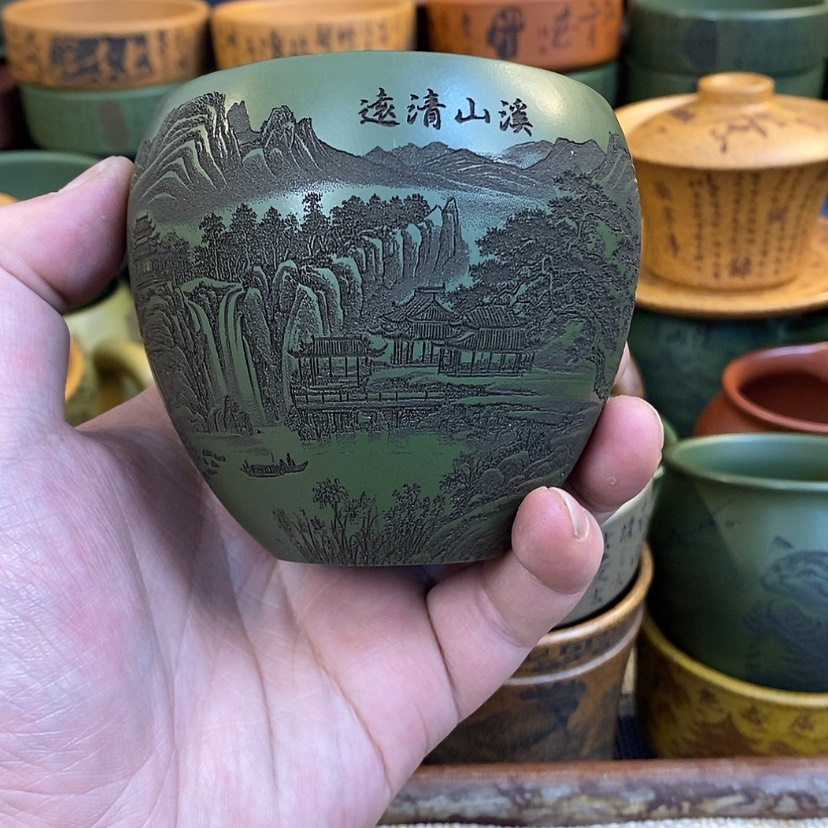 【闪购商品】紫砂杯子宜兴全手工紫砂杯