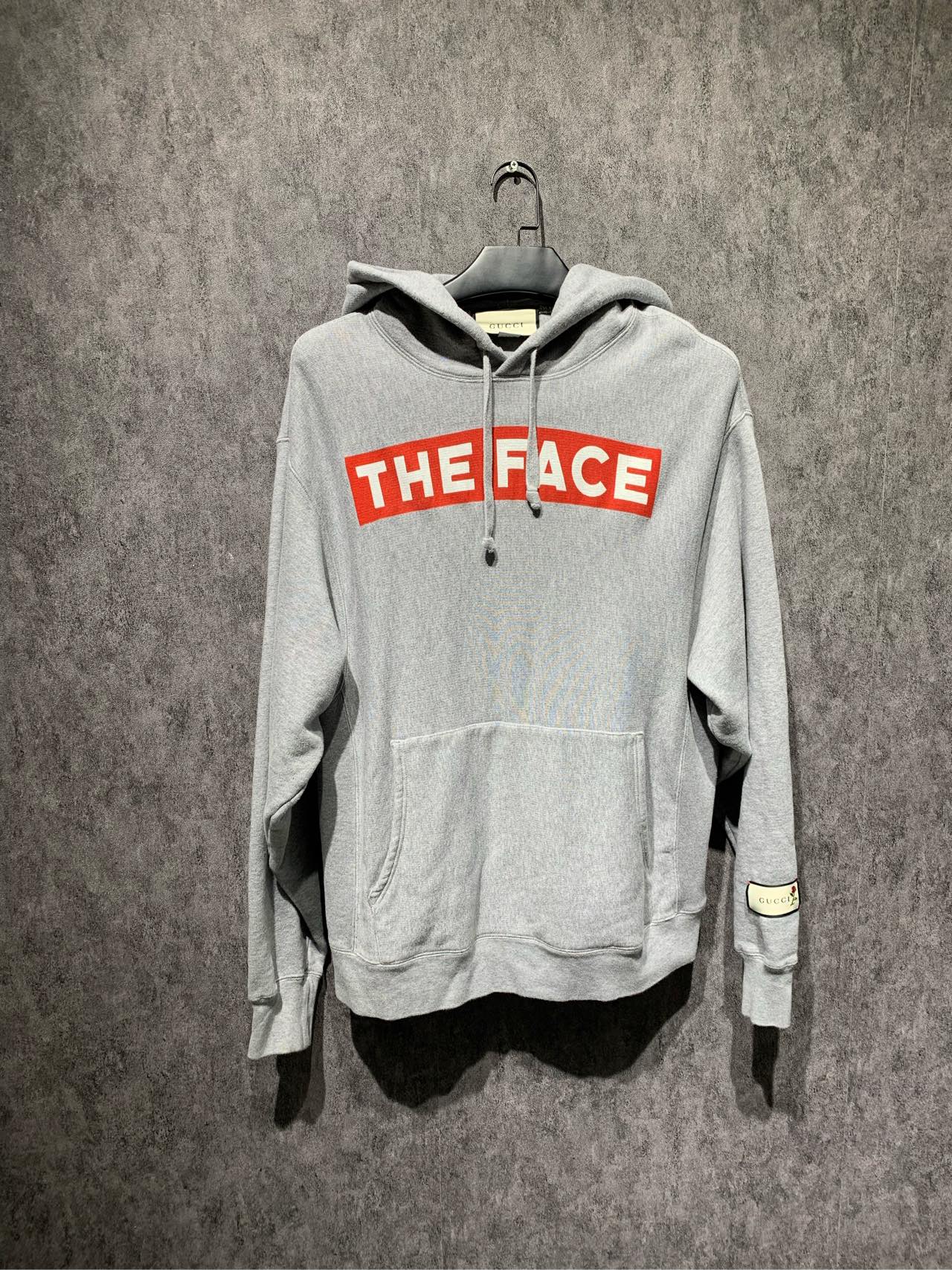 99新 GUCCI/古驰 【Gucci】休闲胸前logo连帽卫衣/S码/Y9208817