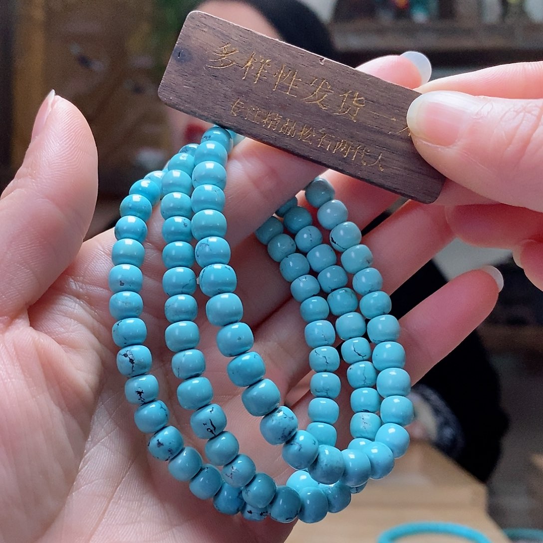 绿松石珠宝奇石未镶嵌