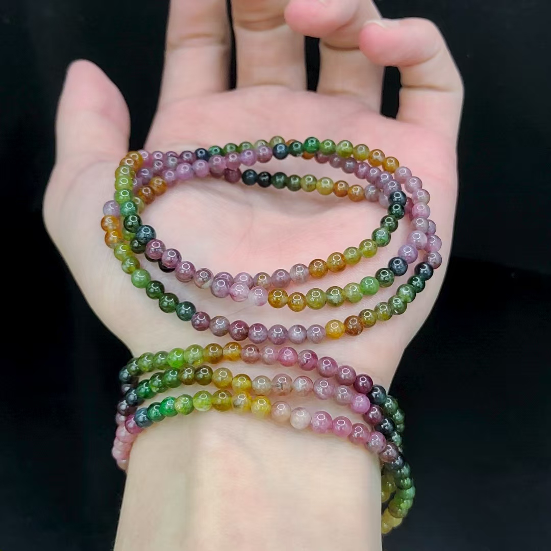 【李想精选】碧玺女神链Y5【多样性发其一】约4mm