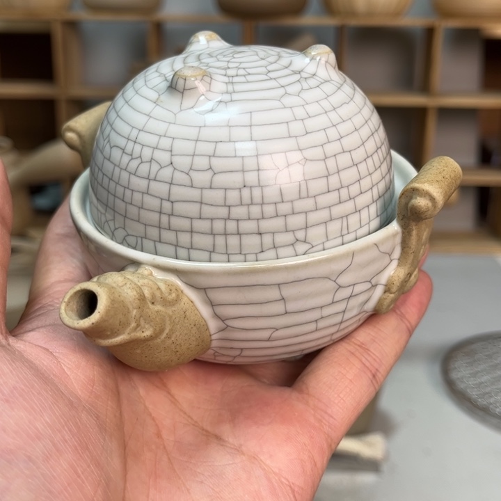 壶老段烧陶瓷茶器