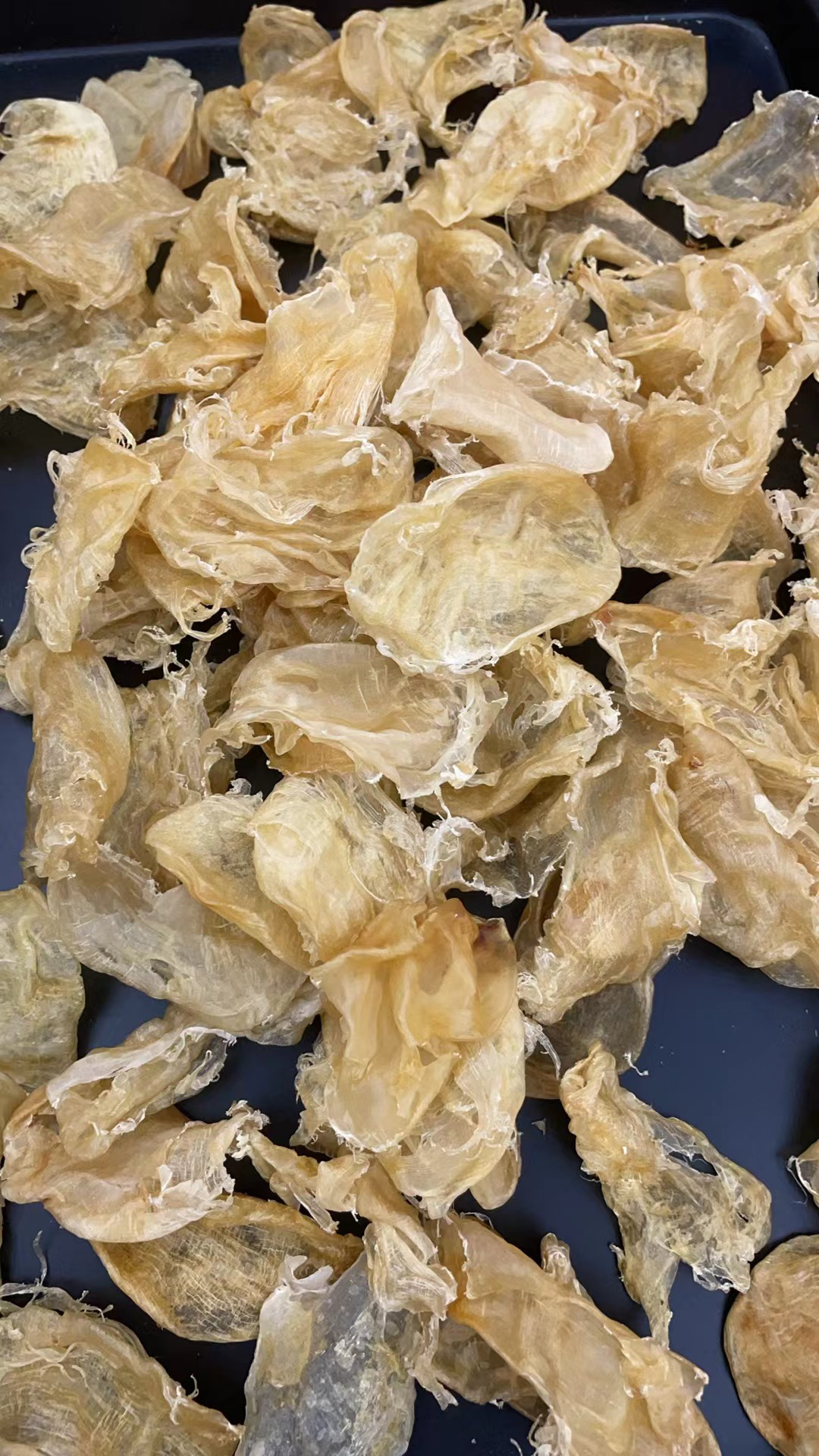 广东汕头+小白花胶捡漏鱼胶鱼肚干干货-煲汤--500G