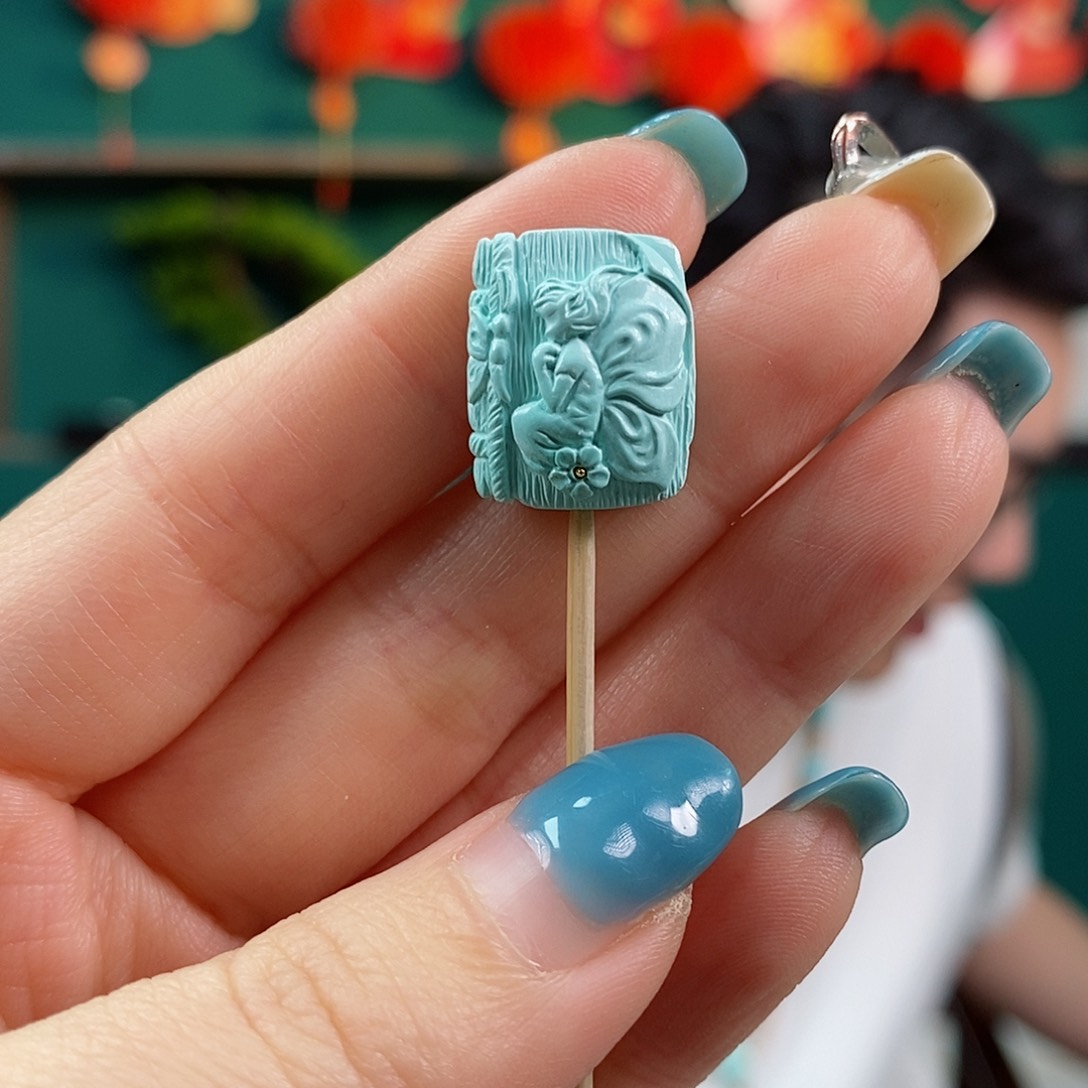 绿松石珠宝奇石未镶嵌