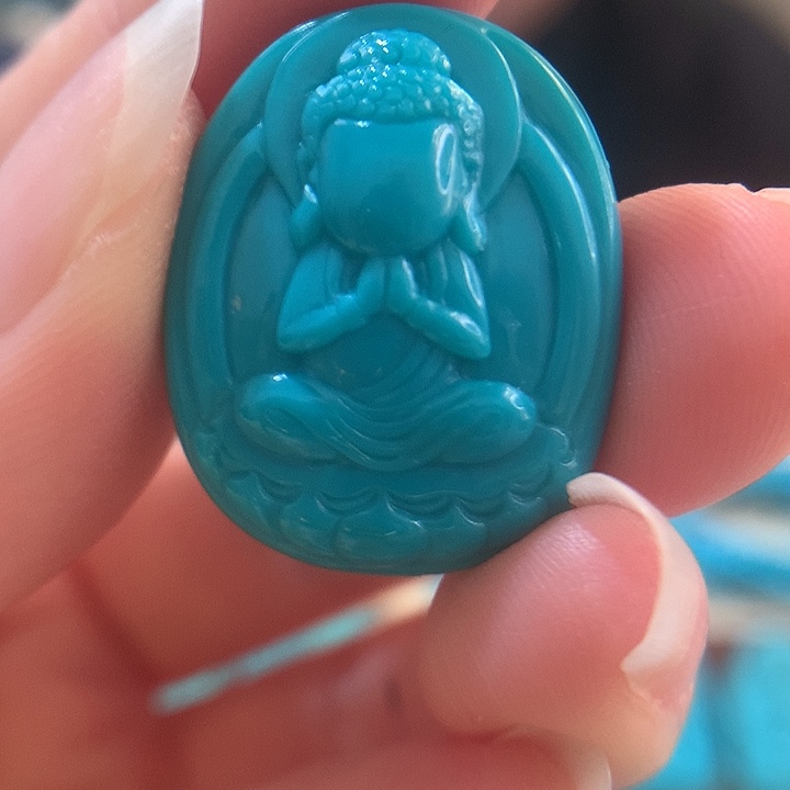 绿松石珠宝奇石未镶嵌