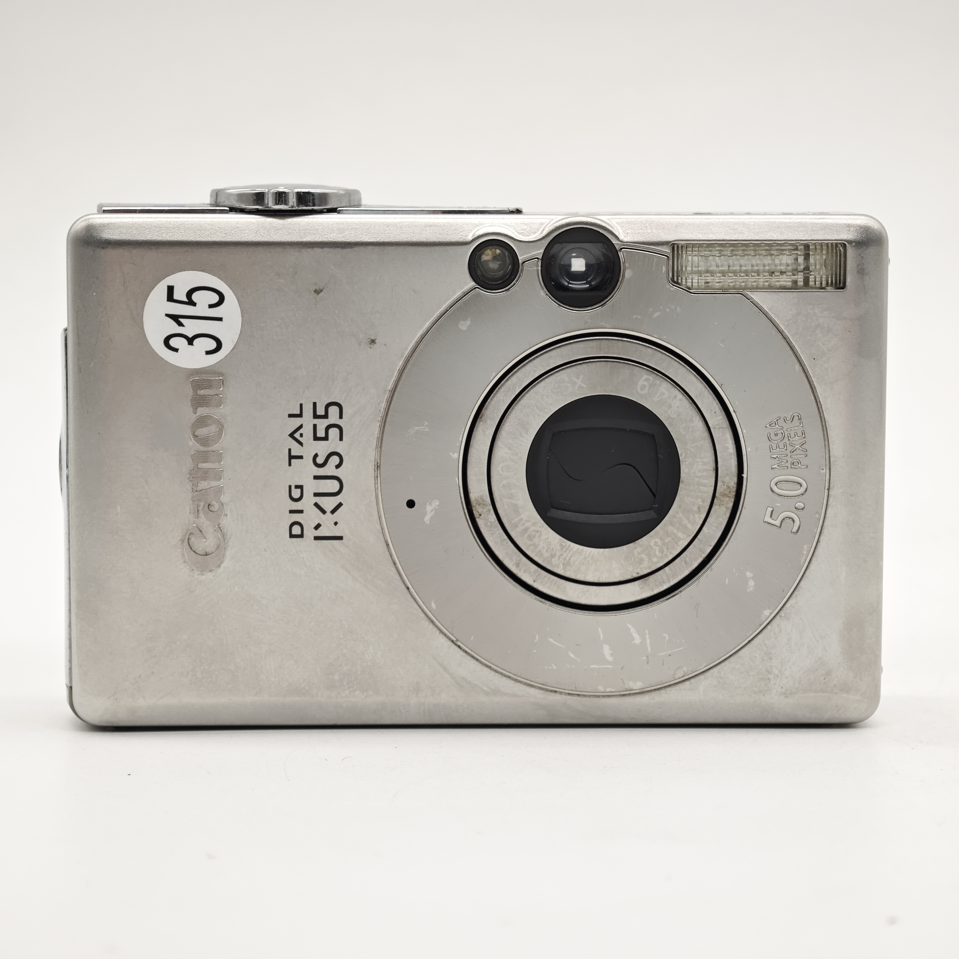 9新 Canon/佳能 IXUS55 500万像素 屏幕轻微老化出片不影响