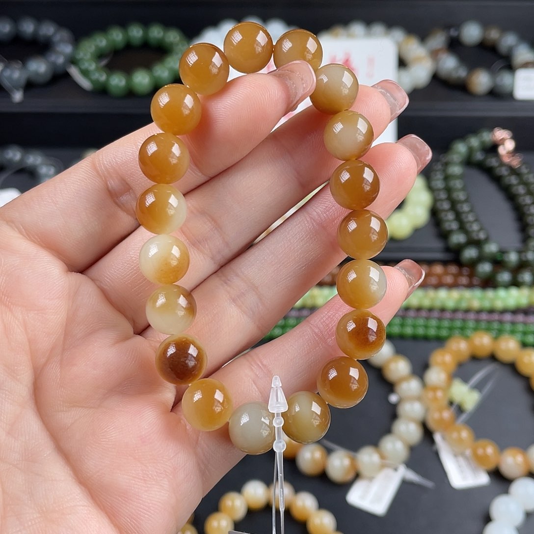 和田玉手链未镶嵌