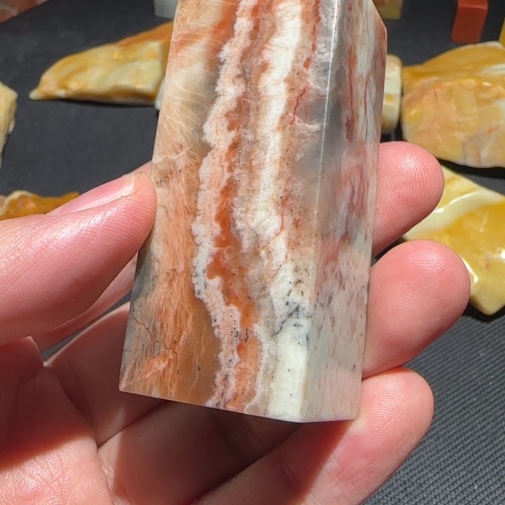 寿山石A****為福集福寿山石