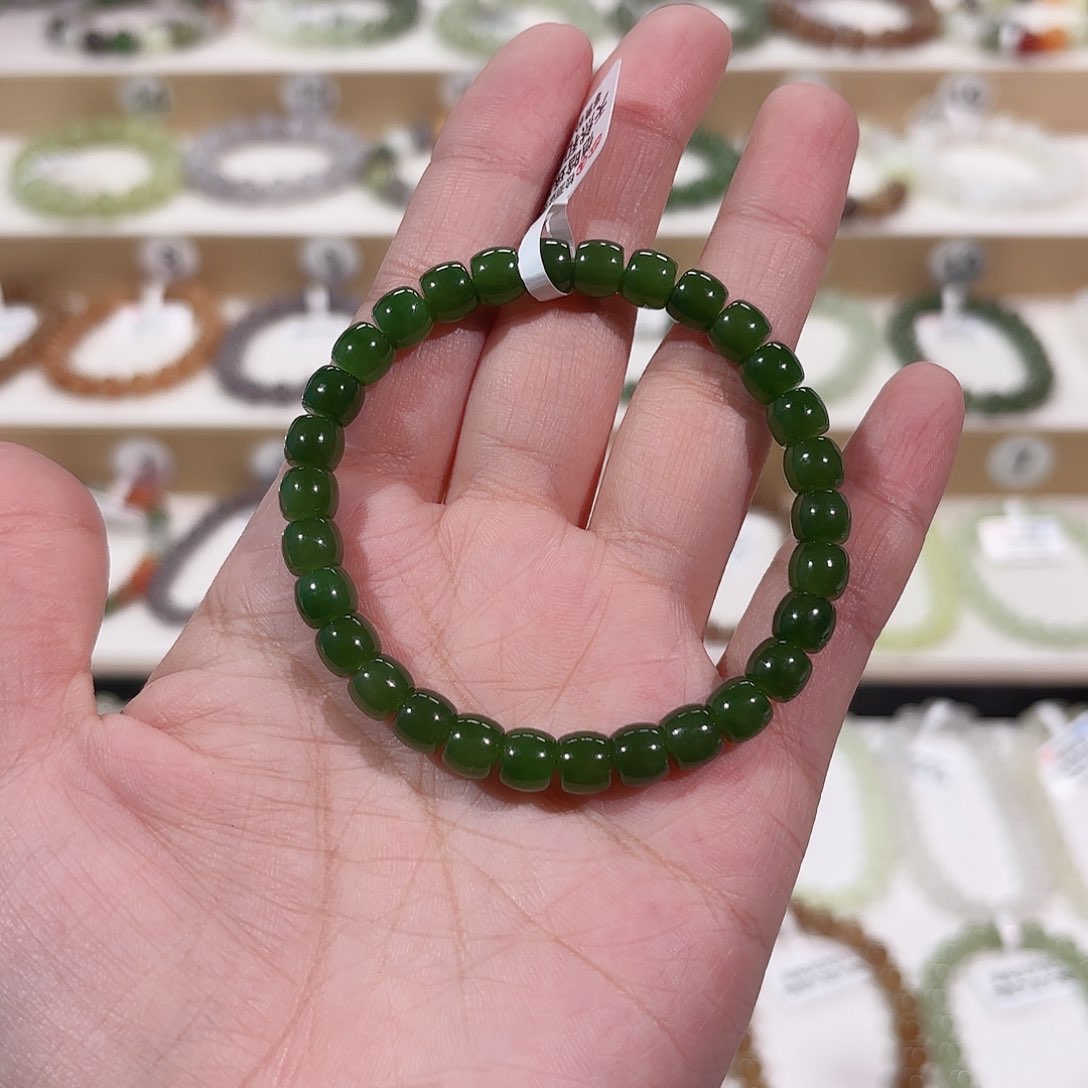 和田玉手链未镶嵌a