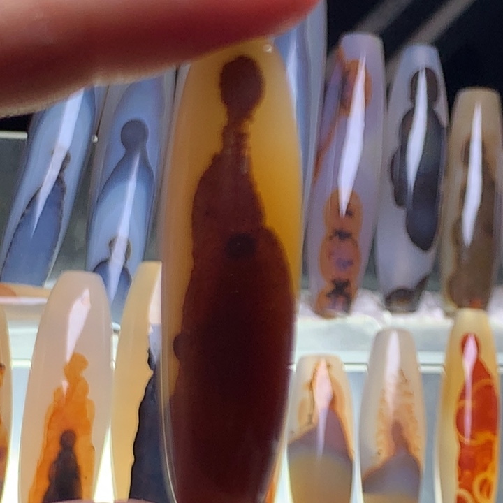 玛瑙/玉髓颈饰未镶嵌184