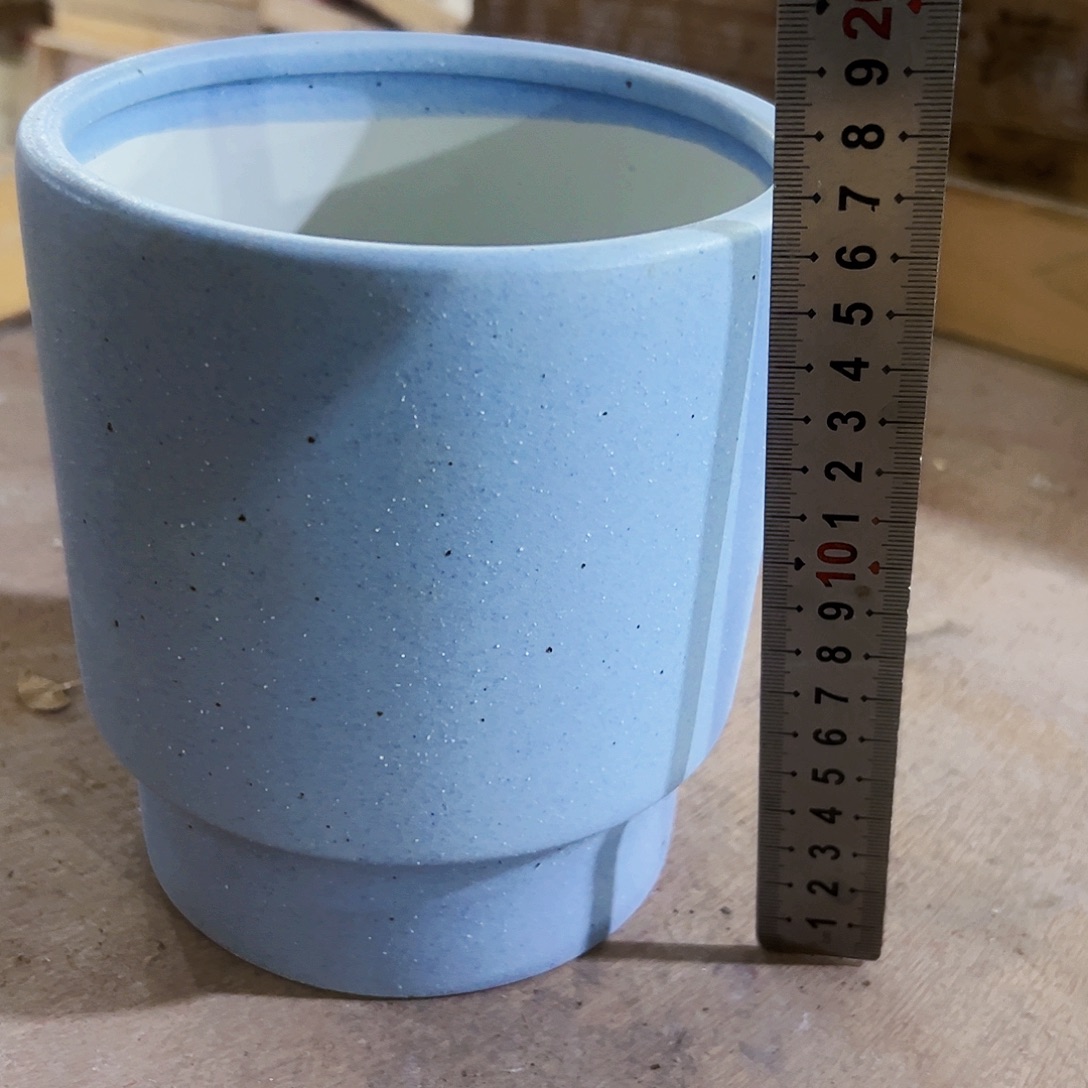 有孔，外贸尾单陶瓷花盆凑单10米包邮