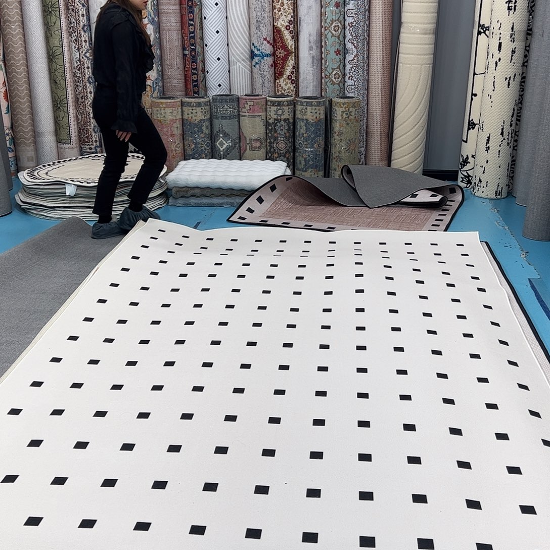 混纺200×300尺寸误差±1-3cm棉布底比利时绒瑕疵特价