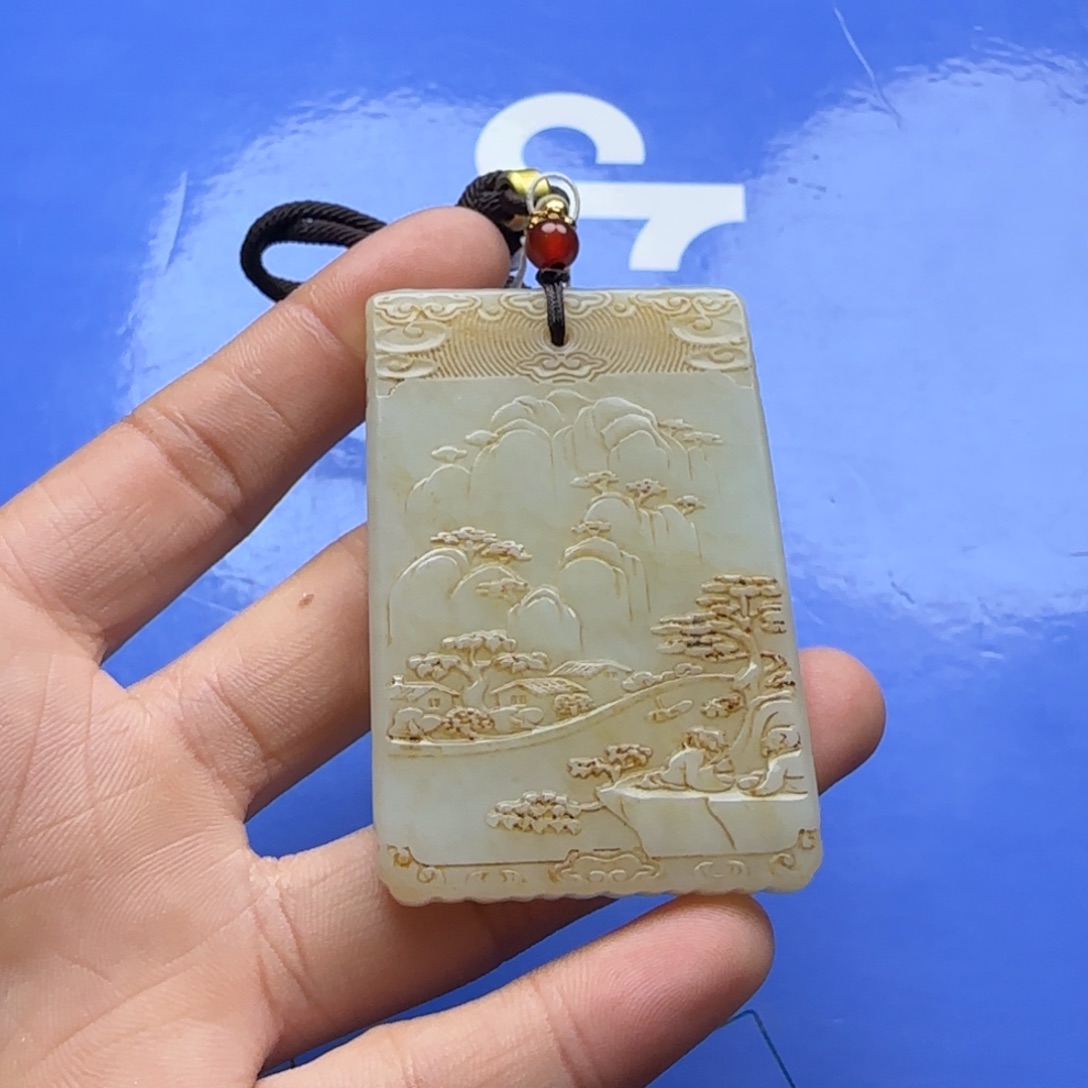 和田玉挂件未镶嵌