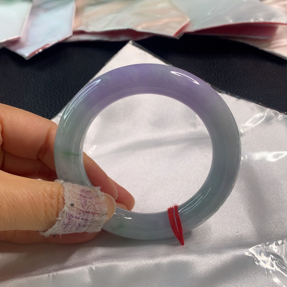 翡翠未镶嵌手镯翡翠手镯56.1