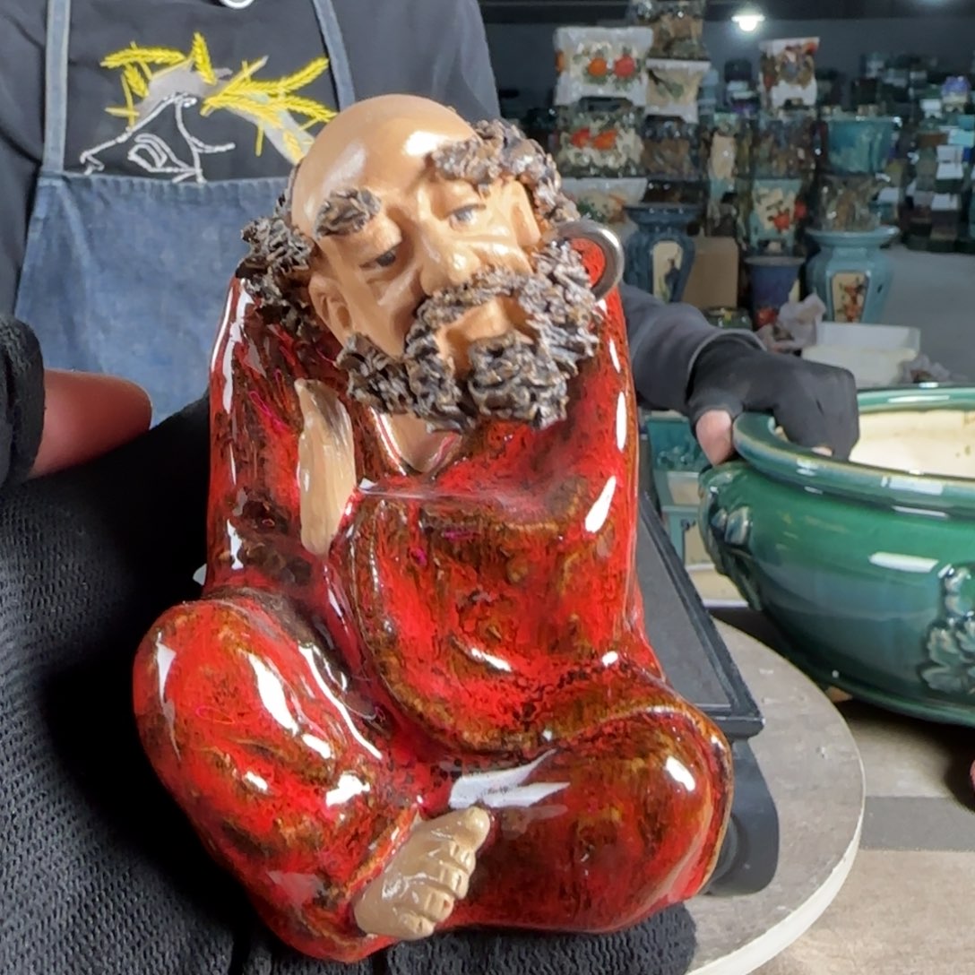 一风堂石湾花盆。