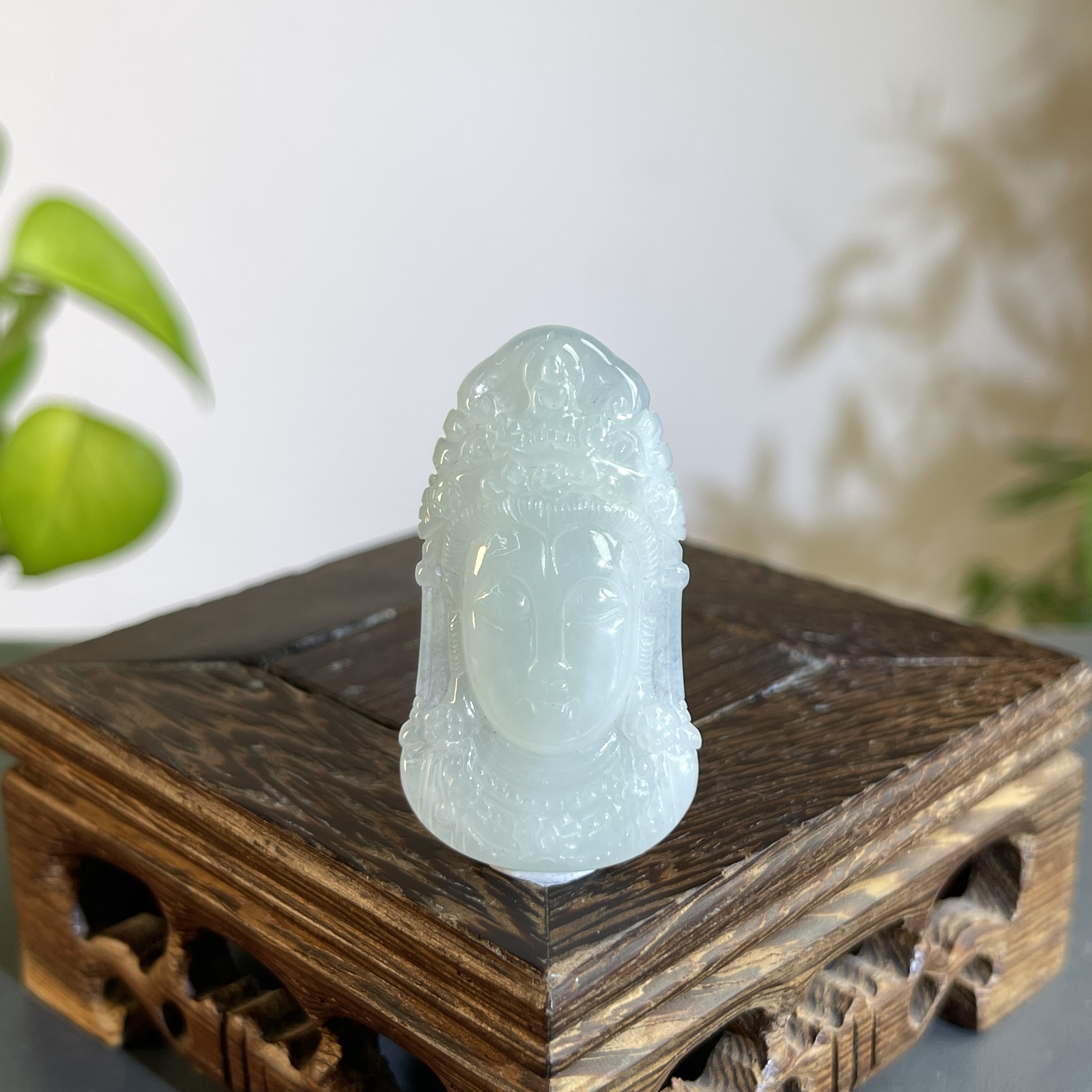 JTA27-89 天然缅甸A货翡翠  出人头地