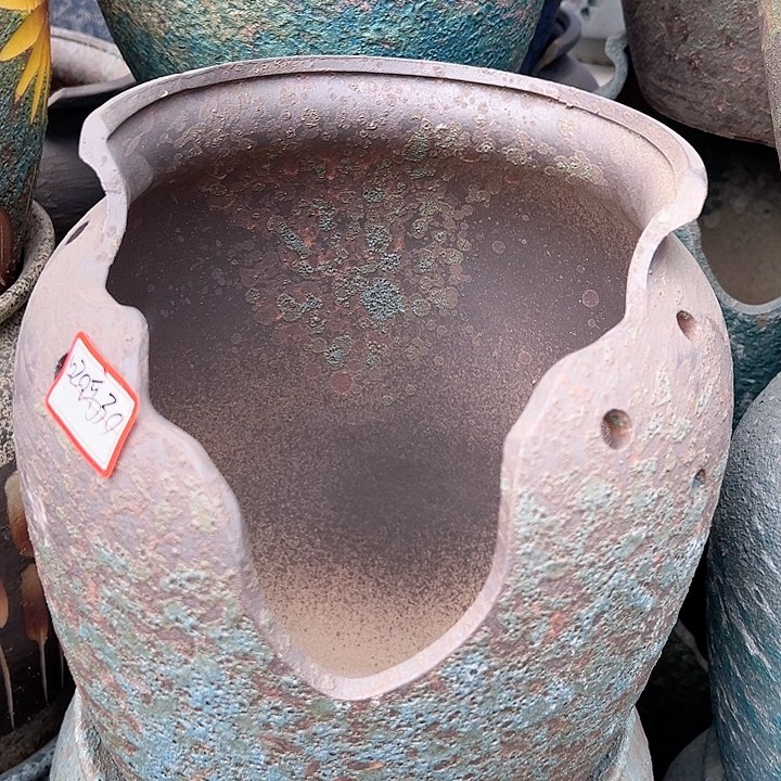 陶瓷景德镇精品花盆栽适合