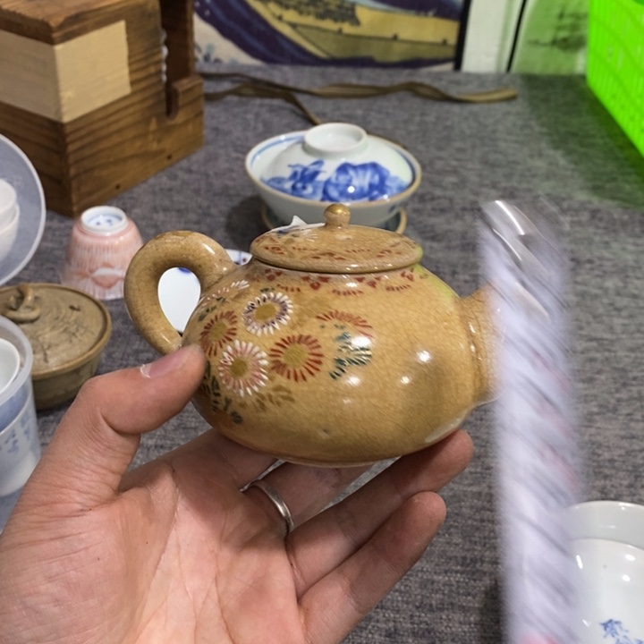 紫砂茶杯非常漂亮好看的花瓶