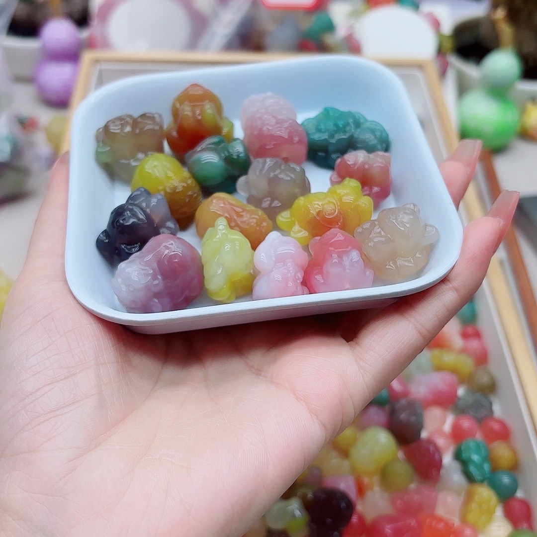 ****杨玛瑙/玉髓未镶嵌手链盐源5