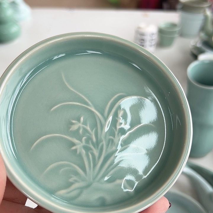 小米茶器龙泉青瓷