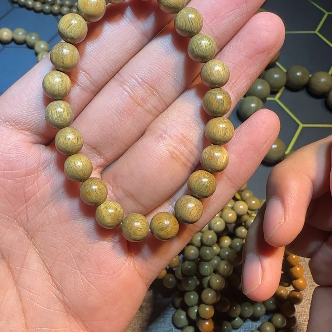 木阿根廷绿檀0.8超精工沉水素圈